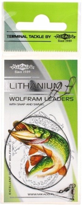 

Поводок вольфрамовый Mikado SPINTUBE TROUT 15 см/10 кг., уп.=2 шт.