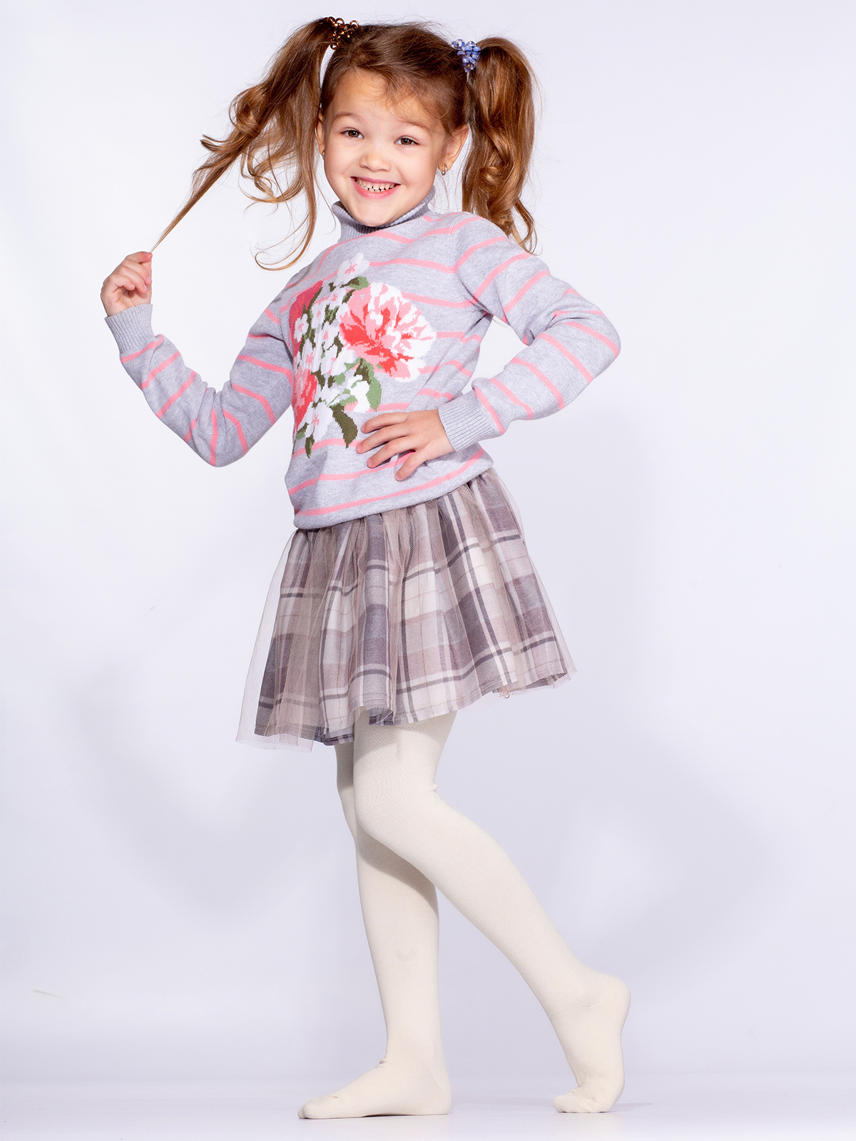 

Колготки детские Giulia, цв. бежевый р.128, D025JUNIORCLASSIC