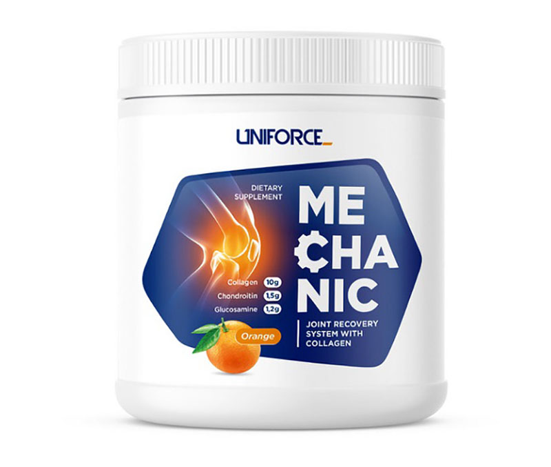 

Uniforce Комплекс для суставов и связок Uniforce Mechanic, 414 г, вкус: апельсин