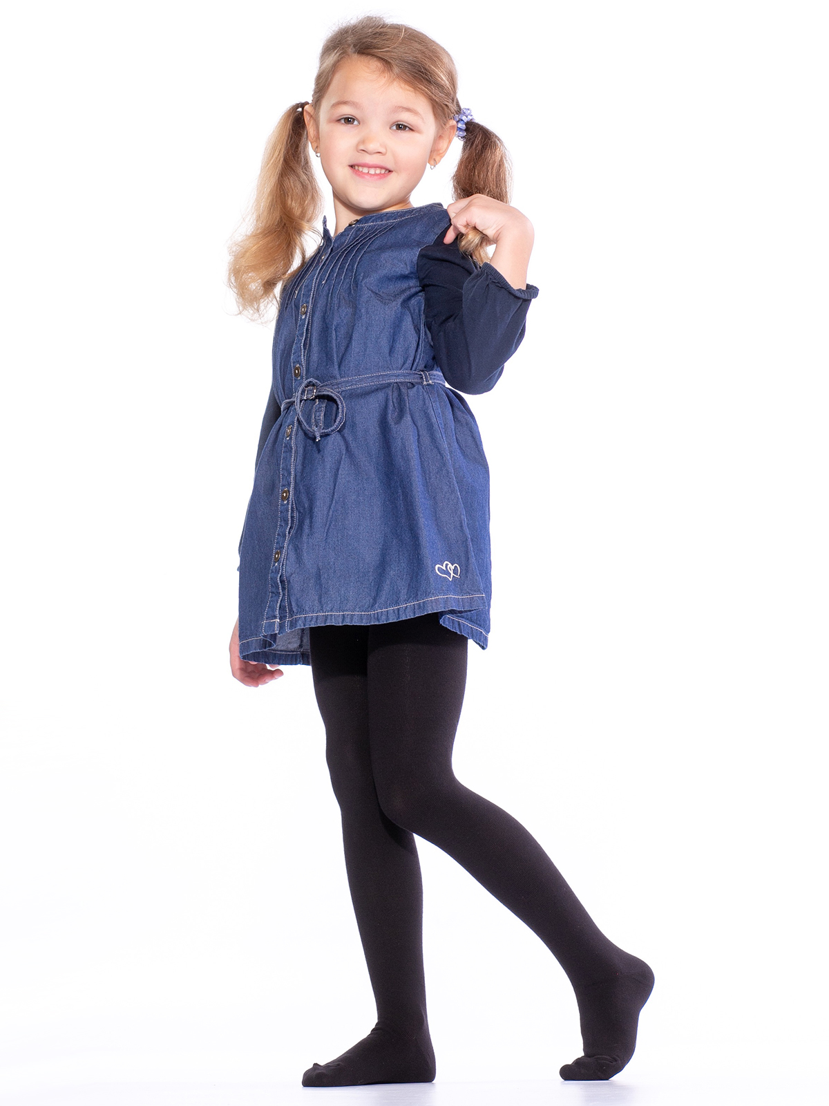 

Колготки детские Giulia, цв. черный р.110, D025KIDSCLASSIC