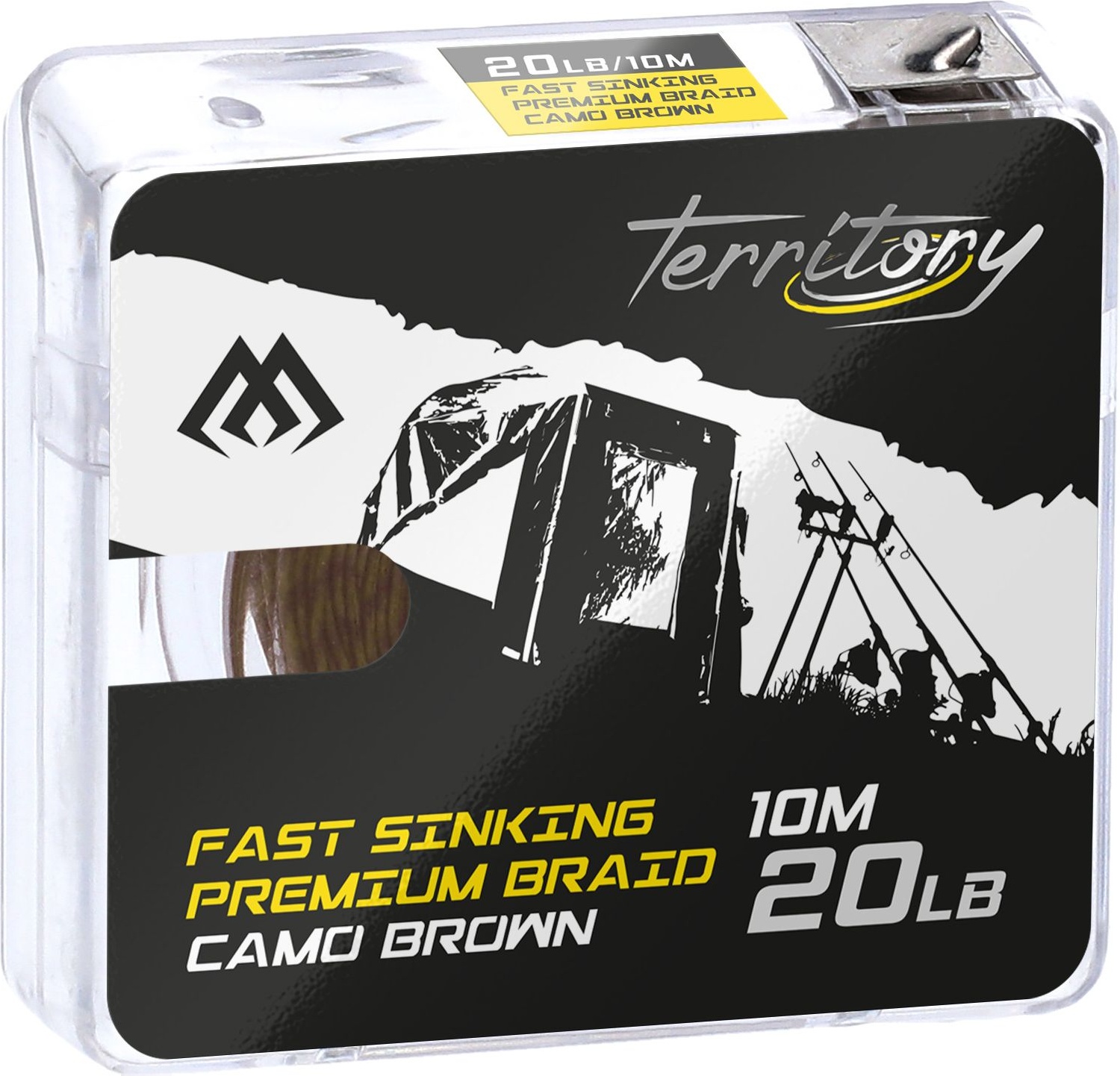 

Леска плетеная Mikado Territory Fast Sinking Premium Braid 0,25 мм, 10 м, 9,07 кг, brown, Коричневый, Territory Fast Sinking Premium Braid
