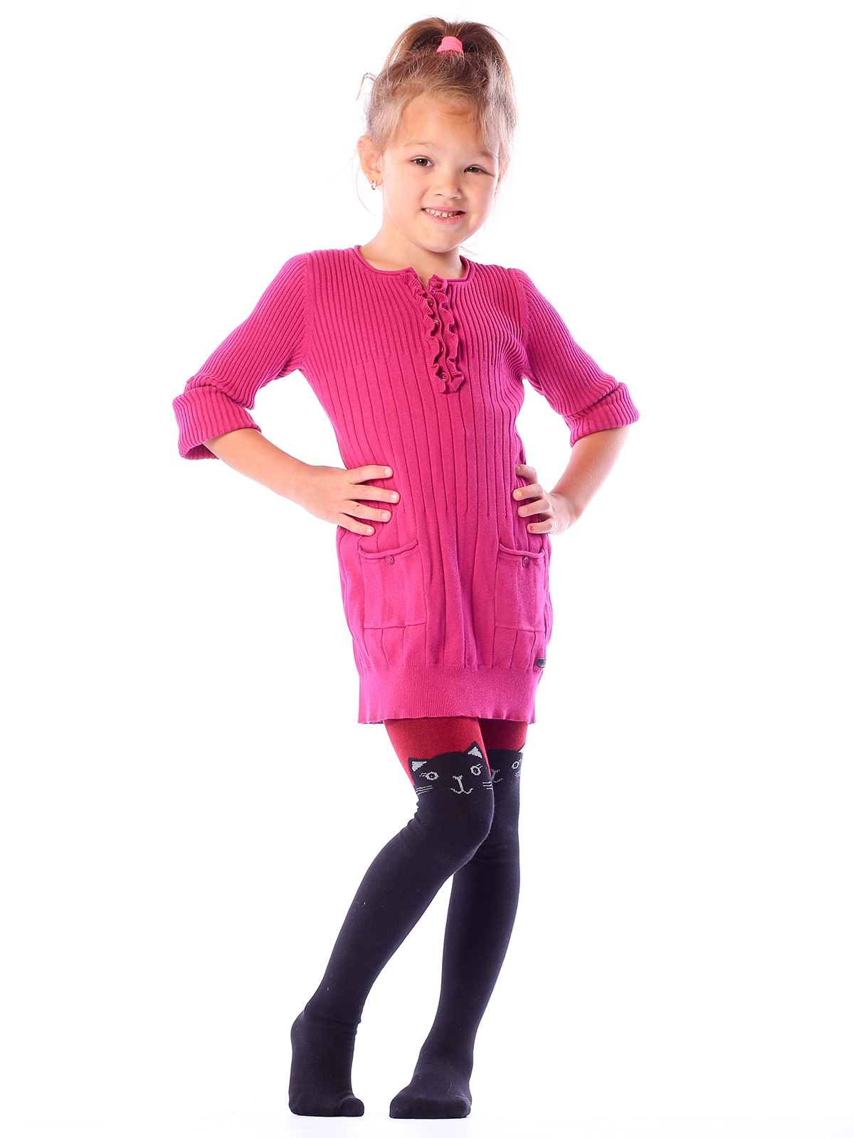 

Колготки детские Giulia, цв. красный р.128, D003JUNIOR