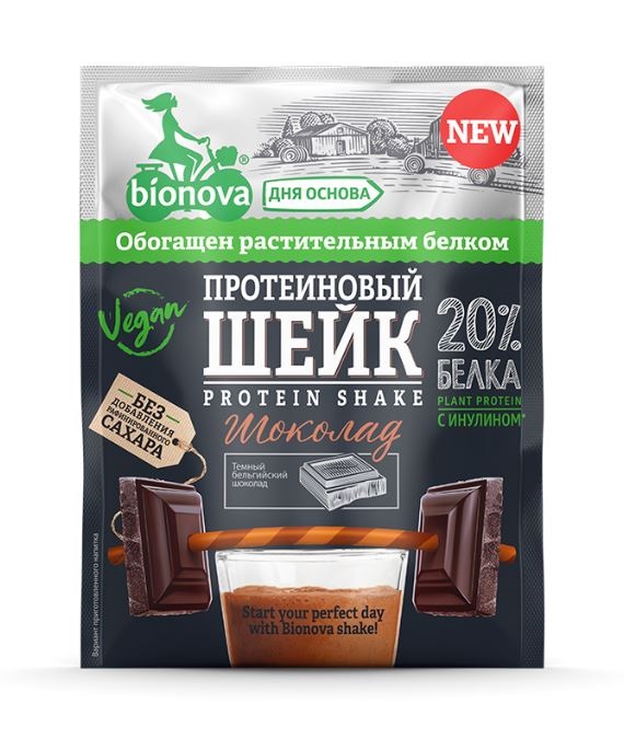

Протеин Bionova Shake, 25 г, chocolate, Shake
