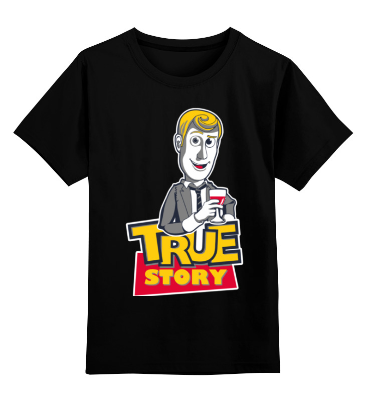 

Детская футболка Printio True story toy story цв.черный р.152, 0000000724019