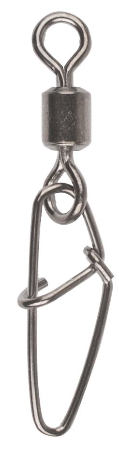 

Вертлюг Mikado Huked Snap №8 10 кг, 10 шт., Черный, Huked Snap №8