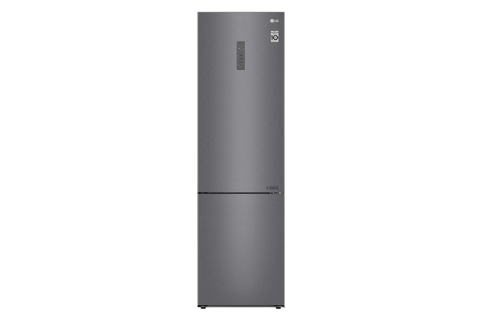 холодильник двухкамерный maunfeld mff187nfis10 66x59 5x187 см 1 компрессор серый Холодильник LG GA-B509CLWL серый