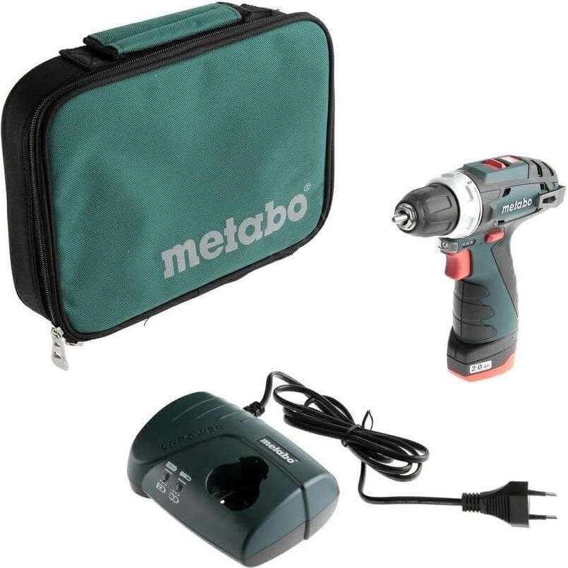 фото Акк. безударная дрель-шуруповерт metabo powermaxx bs 10,8 v 600079500