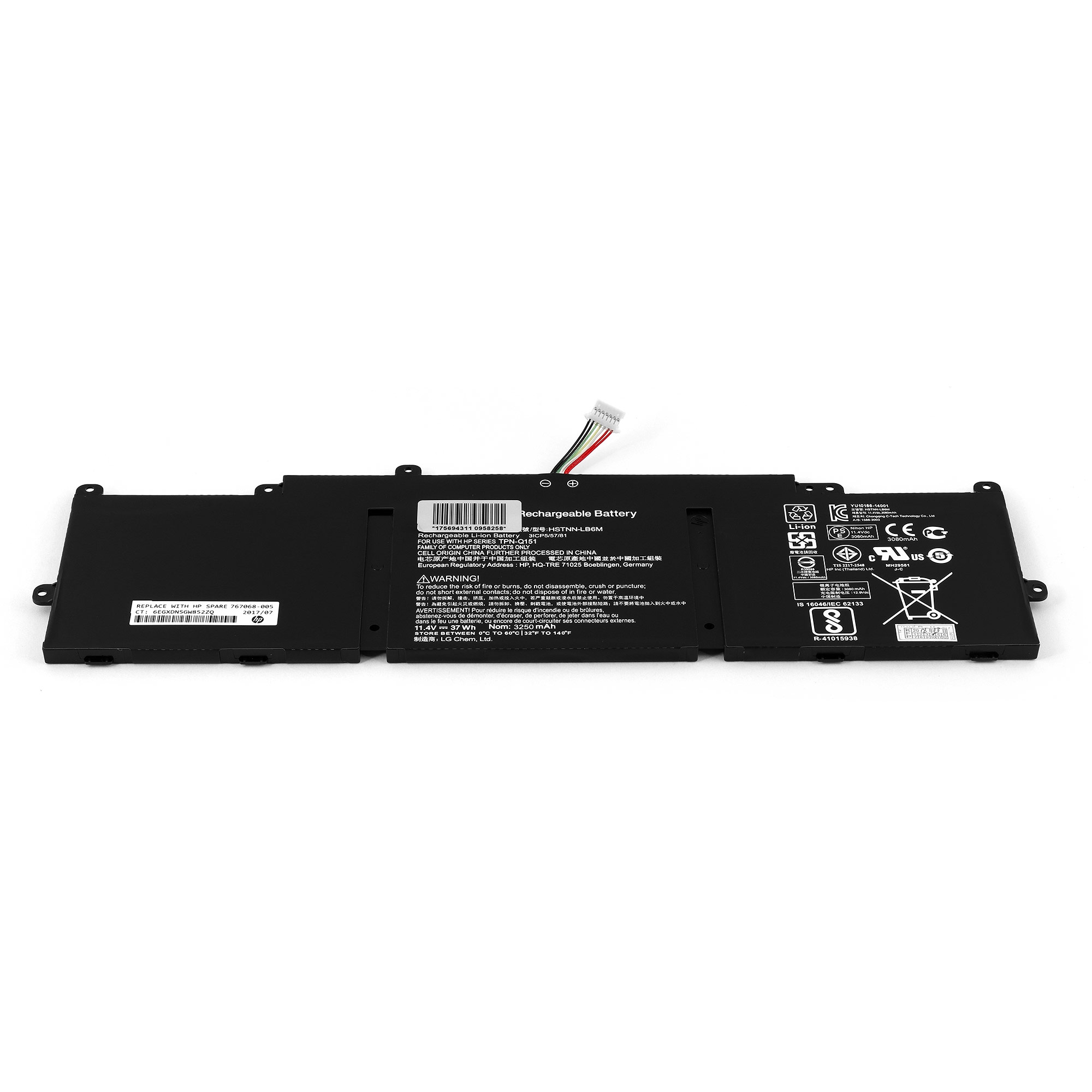 фото Аккумулятор oem для ноутбука hp pavilion 11-e000, 11-e100, 11z-e000 touchsmart series