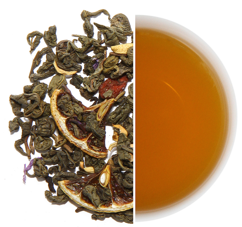 

Чай Tea.ru Saucep зеленый листовой с добавками 75 г