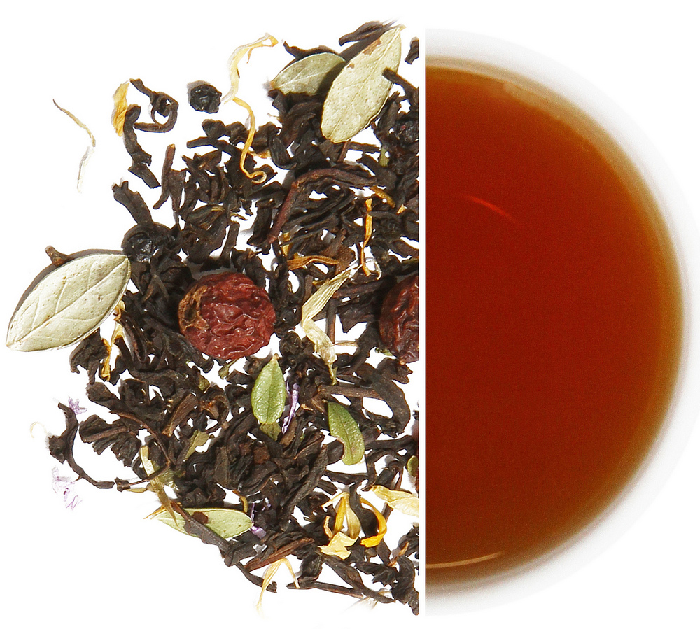 

Чай Tea.ru Taiga Forest черный листовой c добавками 180 г