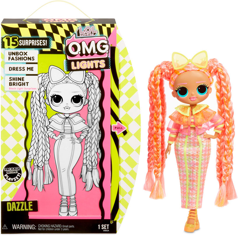 Кукла-сюрприз L.O.L. Surprise OMG Lights Series Dazzle 565185