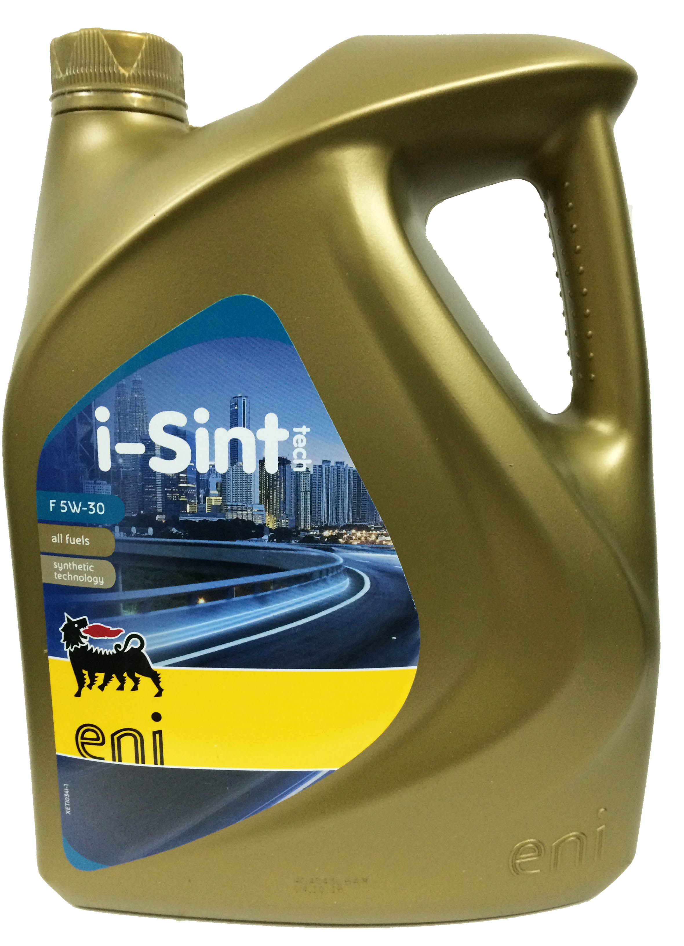 фото Мотороне масло синтетическое eni i-sint tech f 5w-30 5л