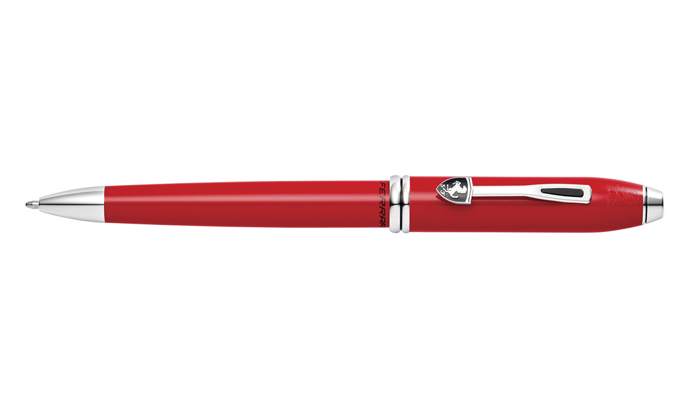 

Cross Townsend - Ferrari Glossy Rosso Corsa Red Lacquer/Rhodium, шариковая ручка