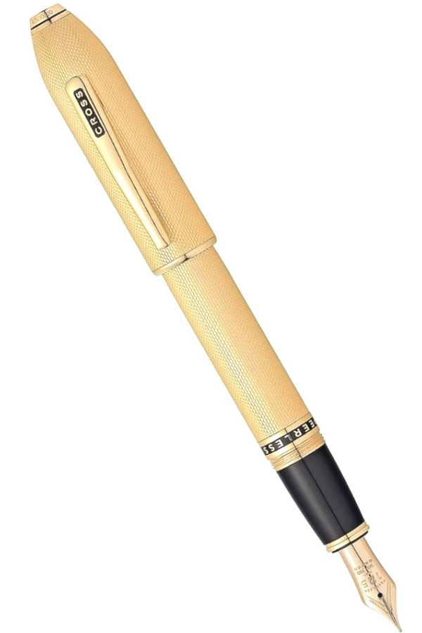 фото Cross peerless 125 - gold, перьевая ручка, f, bl