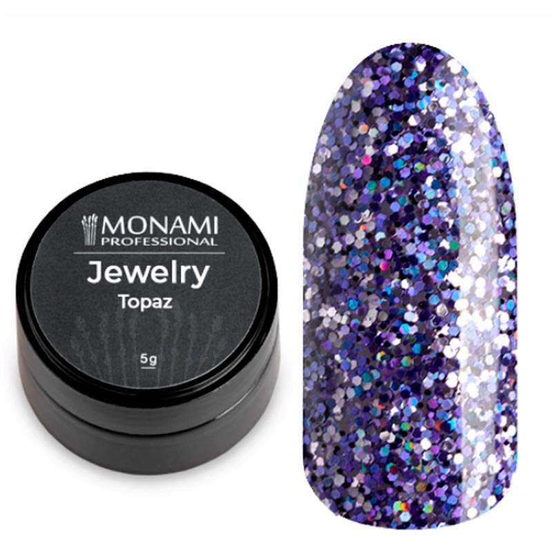 фото Гель-лак monami professional для ногтей jewelry topaz 12 мл