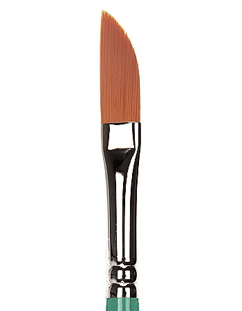 фото Кисть конусная синтетическая/illusion brush hour brush, 8 мм. (цв: green)/kryolan/8506