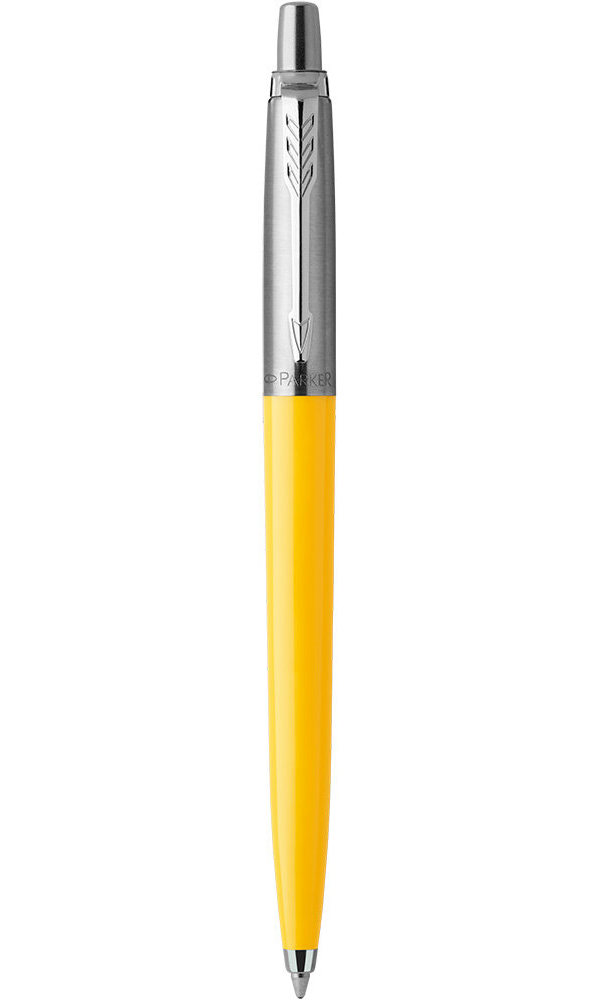 фото Parker jotter color - yellow, шариковая ручка, m