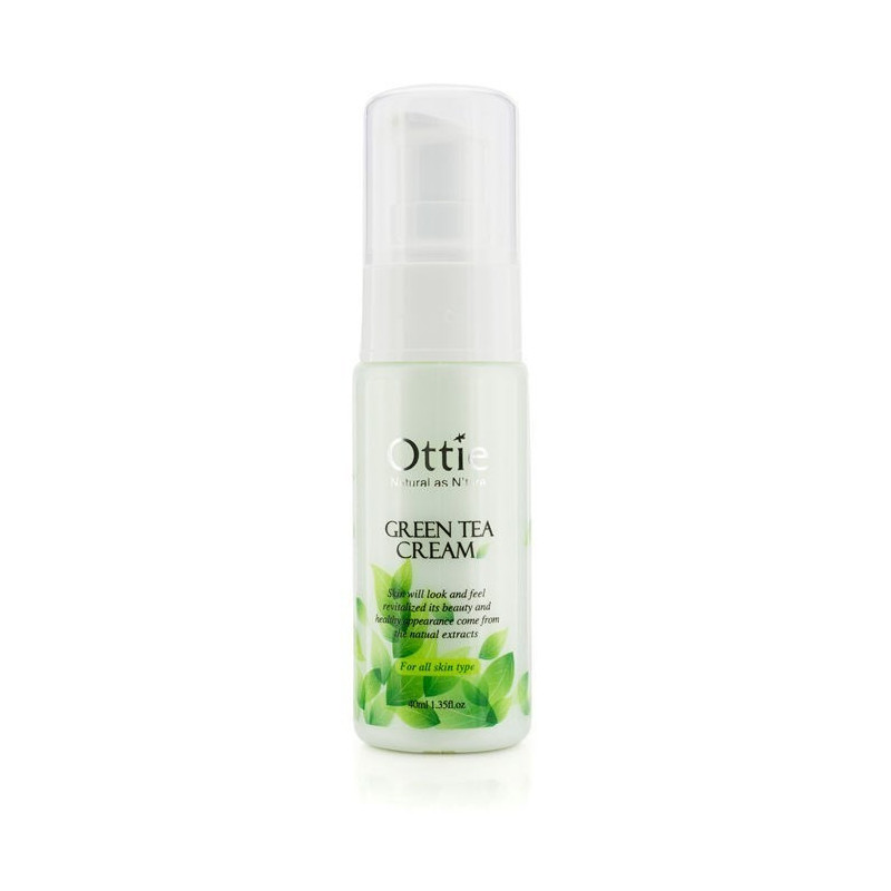 Крем для лица Ottie тоник для лица tony moly the green tea truebiome watery toner с зелёным чаем 55 мл