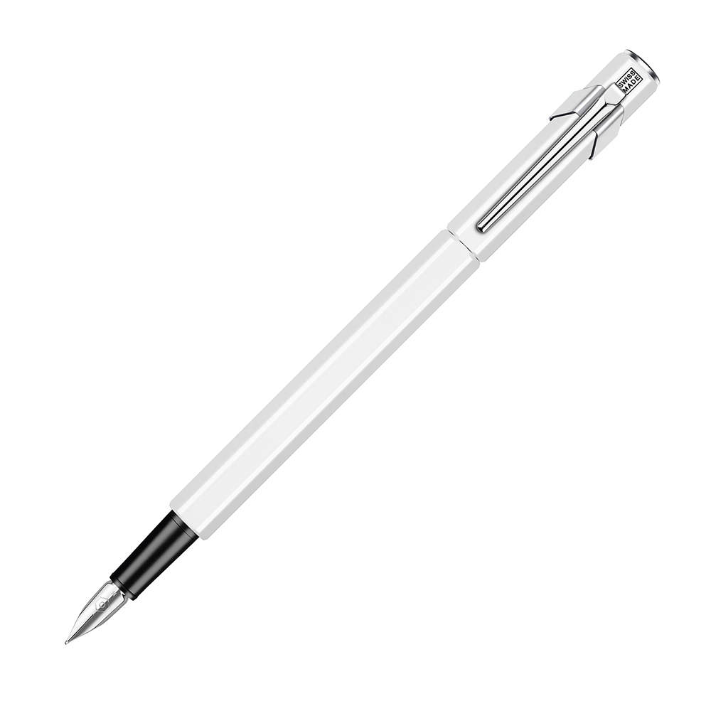 фото Carandache office 849 classic - laquer white, перьевая ручка, b caran d’ache