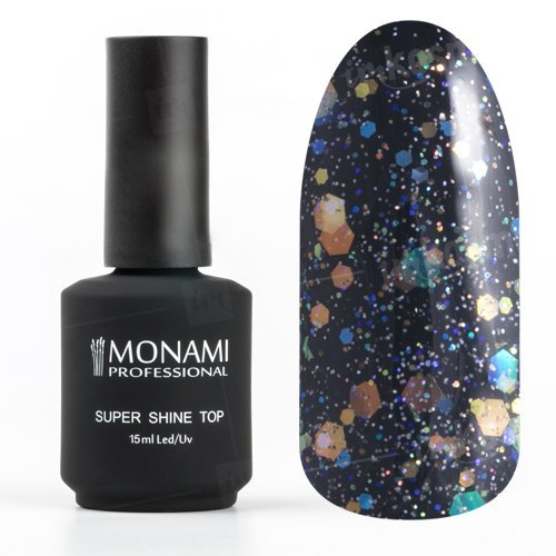 Топ Monami Professional для ногтей Super Shine Crush 15 мл