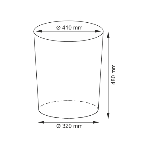 фото Плетеная корзина для белья с крышкой, wasserkraft leine wb-350-m