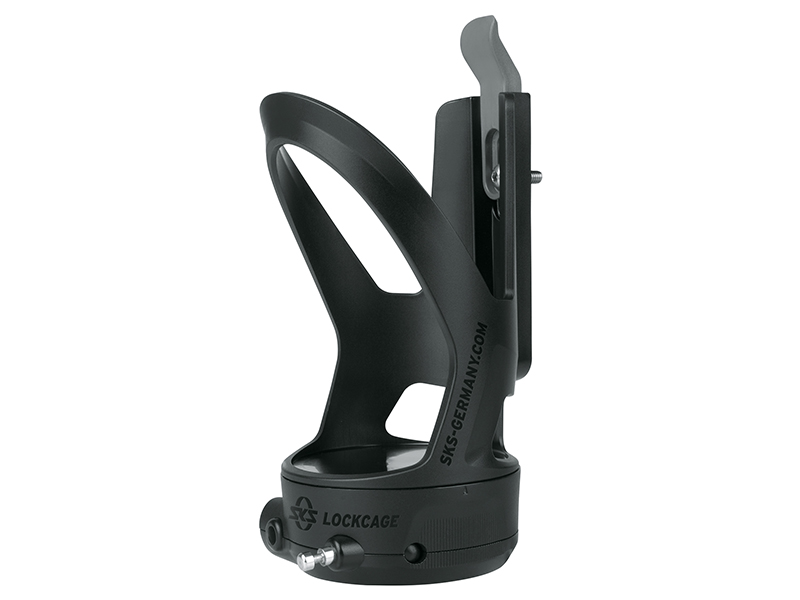 

SKS LockCage с вытяжным тросовым замком, пластик, вес 180г, чёрный, Черный