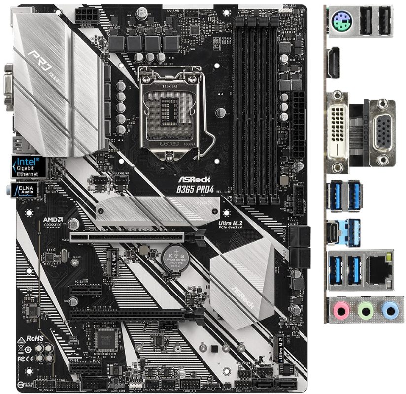 

Материнская плата ASRock B365 Pro4, B365 Pro4