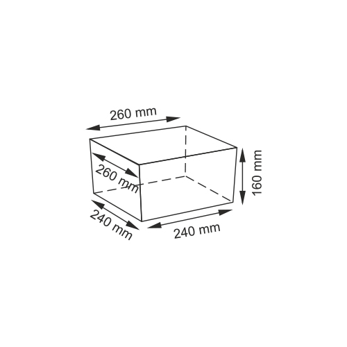 фото Плетеная корзина, wasserkraft alme wb-150-s