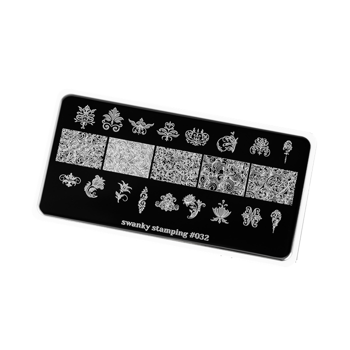 

Пластина для стемпинга Swanky Stamping №32