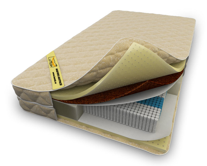 

Матрас Comfort mix MicroZone 180x200x20 см, Белый;бежевый, Comfort mix MicroZone