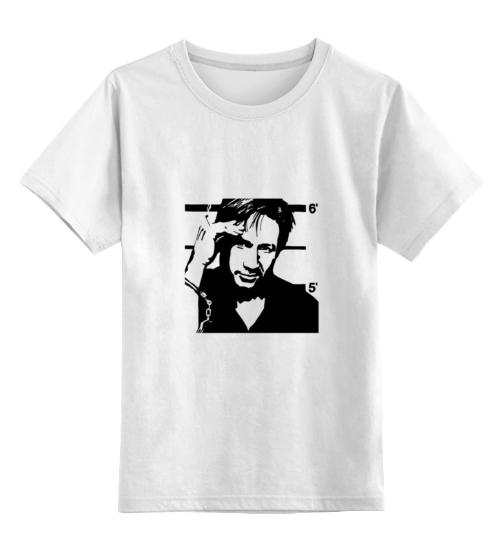 

Детская футболка классическая Printio Hank moody, californication, р. 152, Белый, 0000000713753