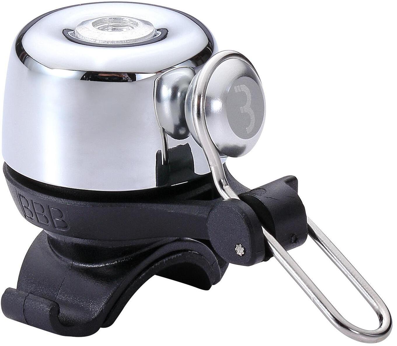 фото Звонок bbb 2020 bike bell noisy brass glossy silver