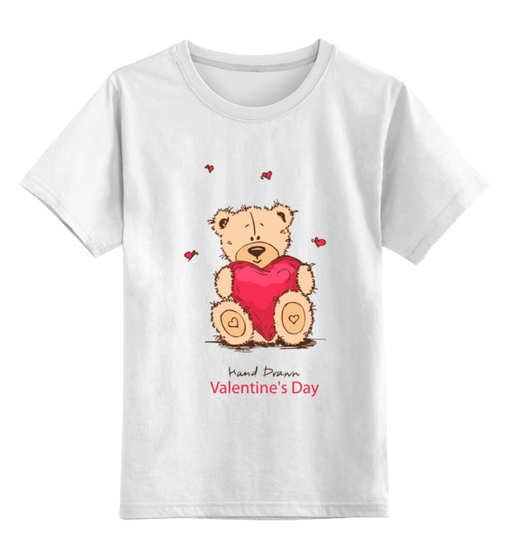 

Детская футболка Printio Happy valentnine's day цв.белый р.164, 0000000721698