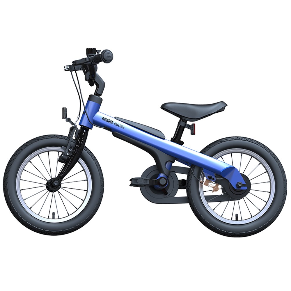 фото Детский велосипед ninebot kids bike 14" голубой