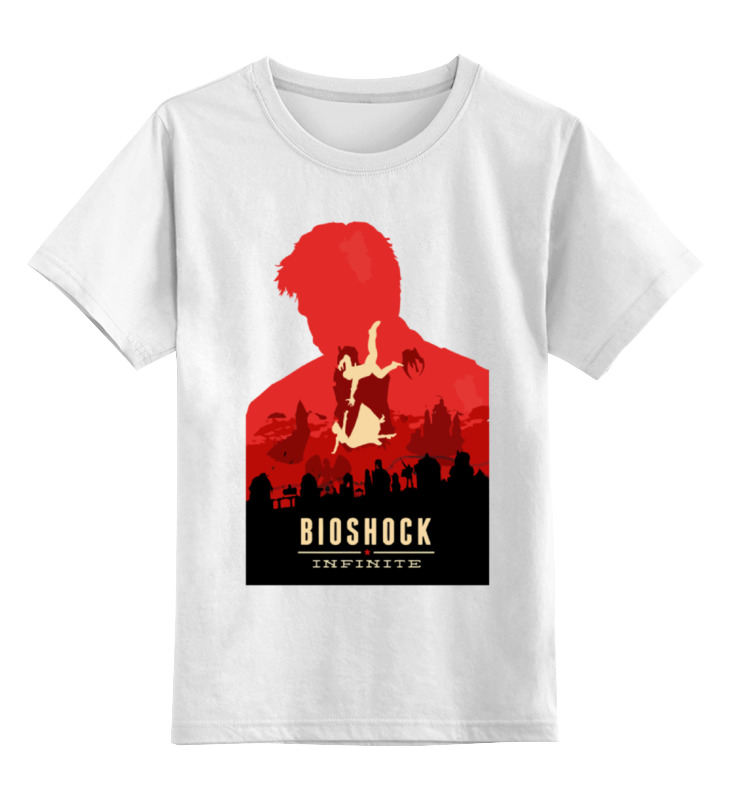 

Детская футболка классическая Printio Bioshock infinite, р. 164, Белый, 0000000719862
