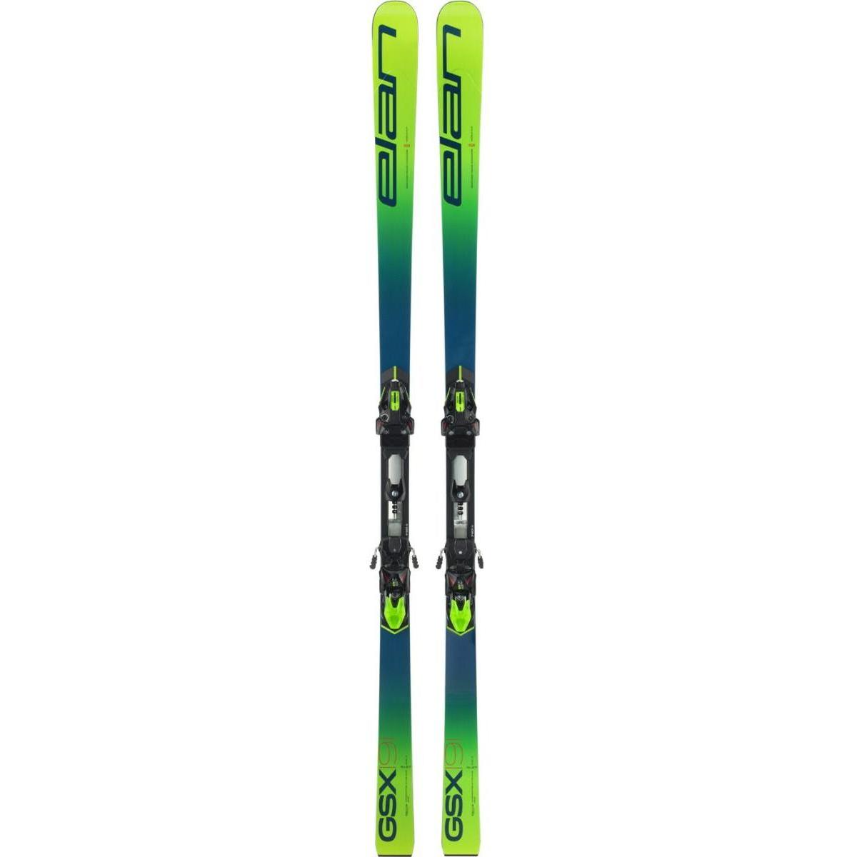 фото Горные лыжи elan gsx world cup x 2021, green, 185 см