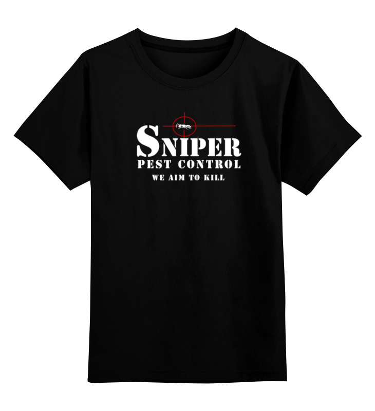 

Детская футболка классическая Printio Sniper, р. 164, 0000000713193