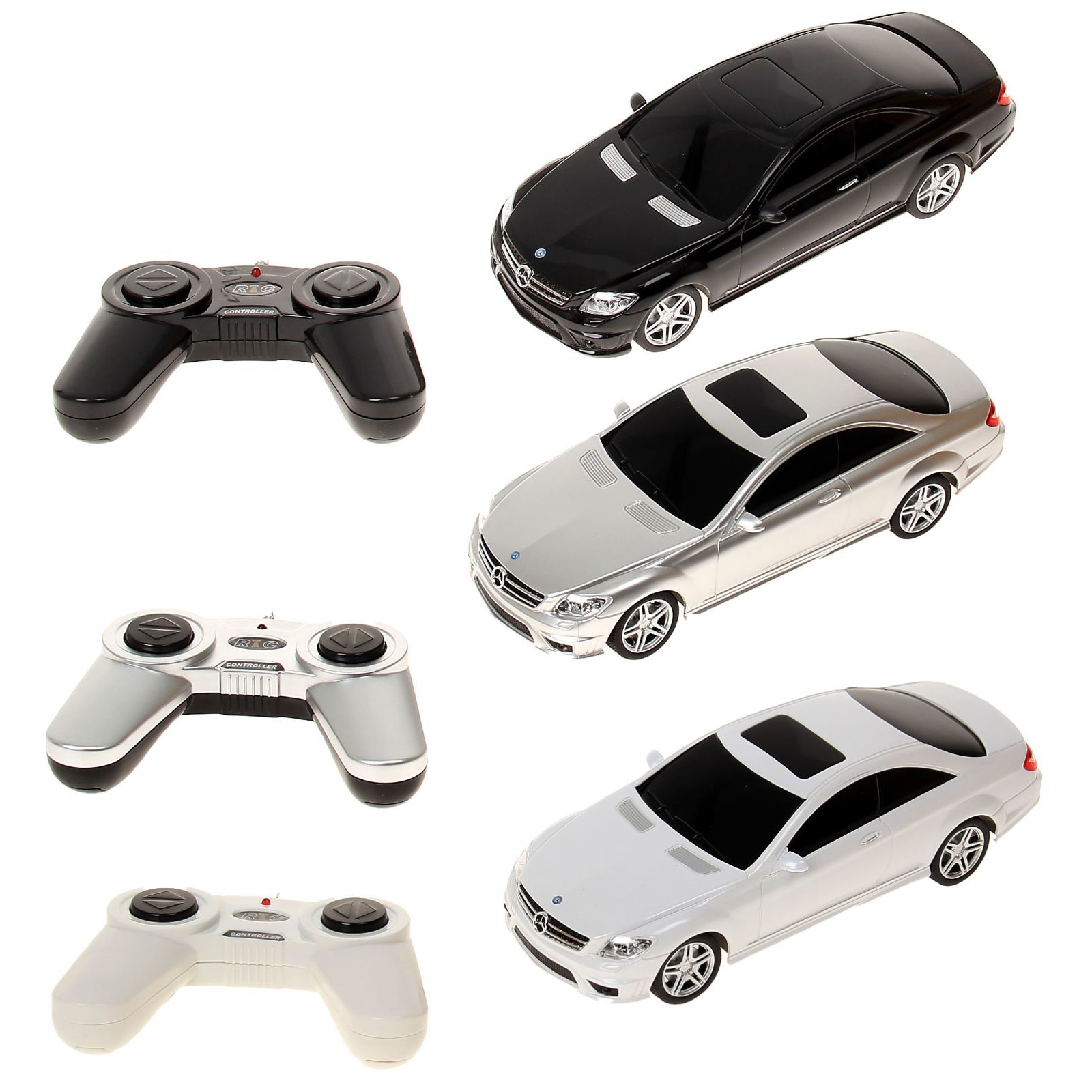 

Машинка радиоуправляемая Rastar Mercedes CL63 Amg 1:24 со свет. эффектом 34200