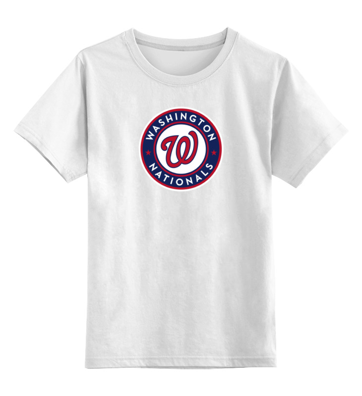 Детская футболка Printio Washington nationals цв.белый р.104