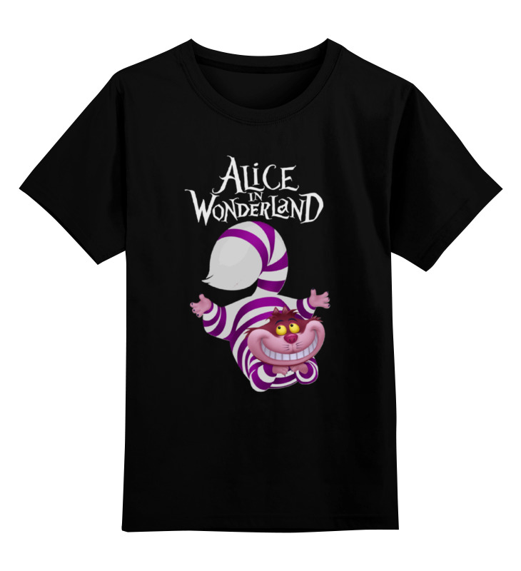 

Детская футболка классическая унисекс Printio Alice in wonderland, Разноцветный, 0000000725299