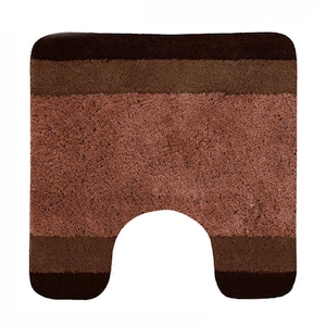 фото Коврик для туалета balance коричневый, 55 x 55 см spirella