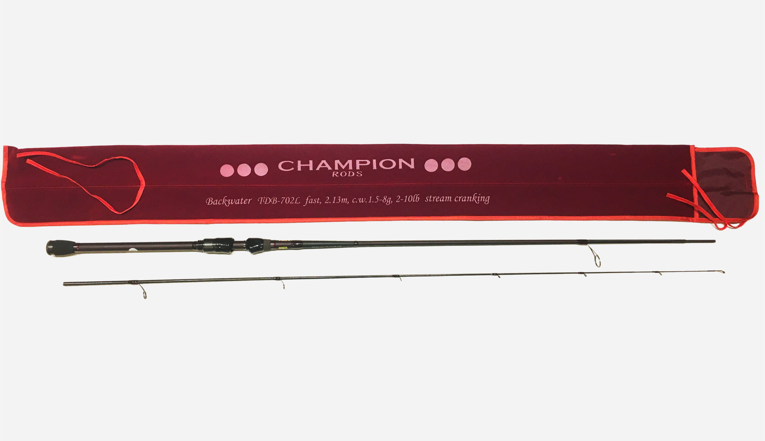 Удилище Champion rods Team Dubna Backwater Stream Cranking TDB-702L, 2,13 м, fast, 1,5-8 г