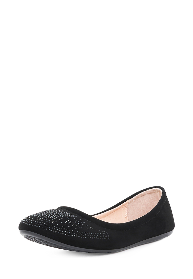 

Балетки женские T.Taccardi 221 черные 40 RU, Черный, 221