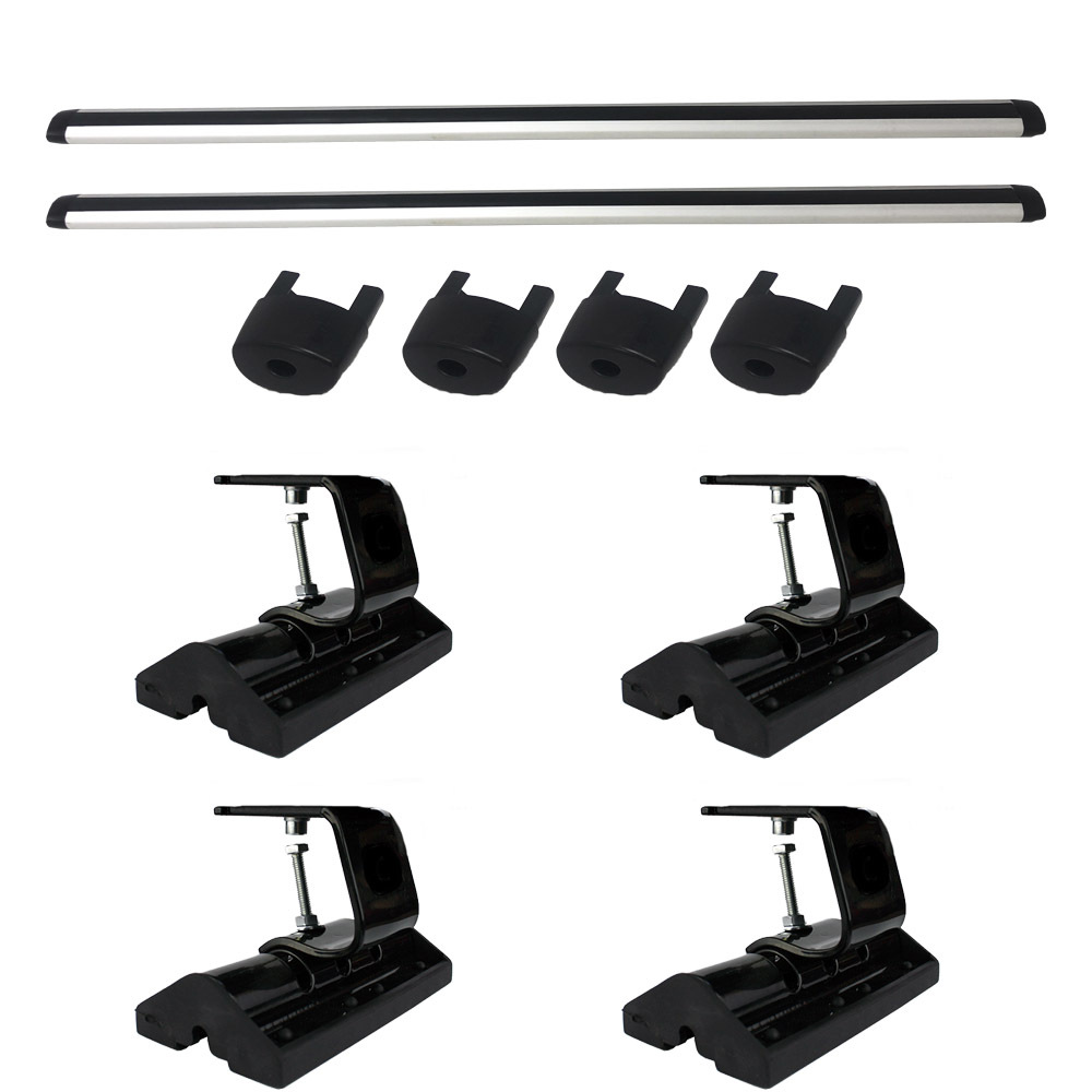 

Багажник универсальный Евродеталь аэро Opel Combo минивэн 1994- Silver овальный, Серебристый, OZPTUNI242