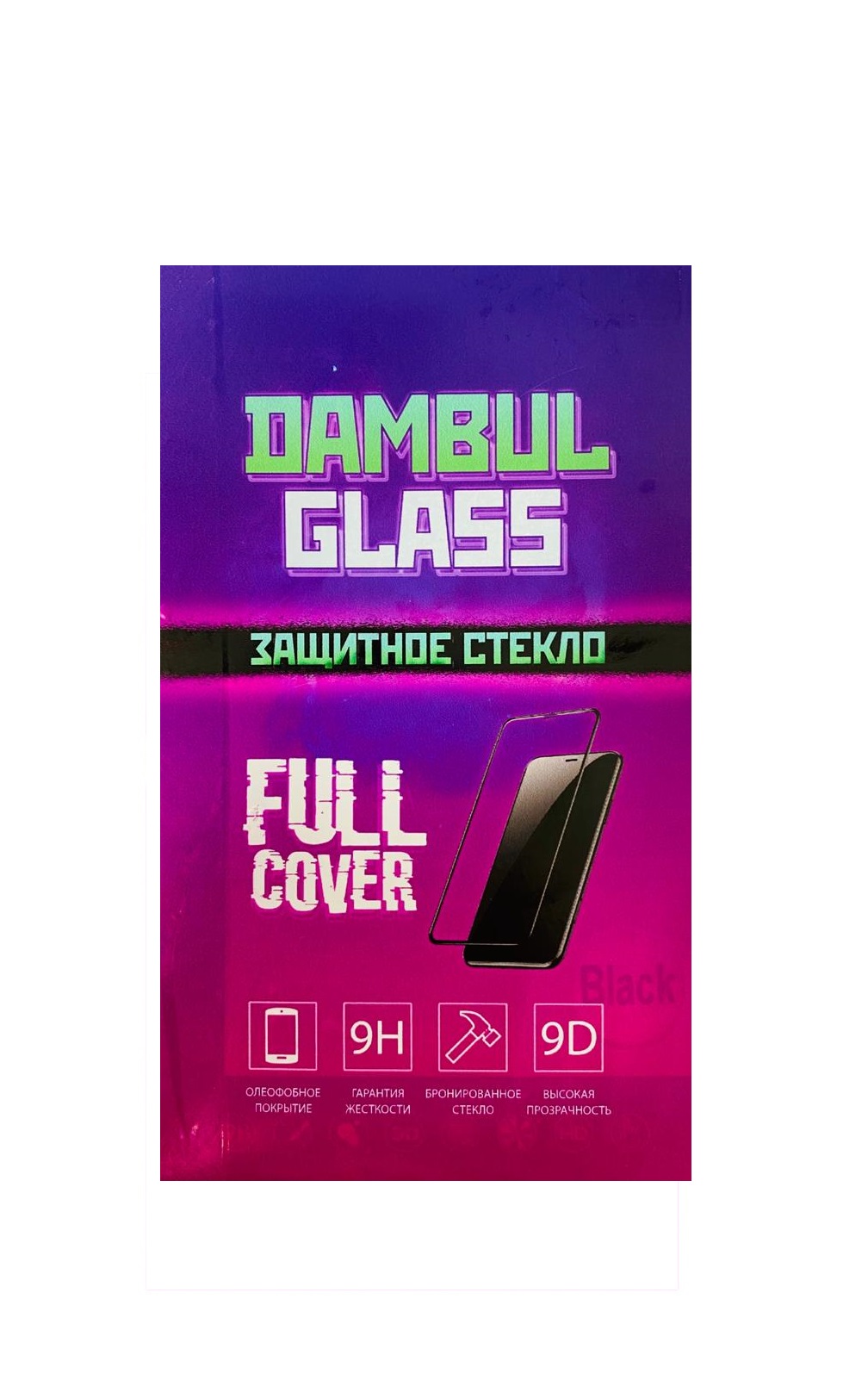 

Защитное стекло Dambul Glass 9D для Honor 8A