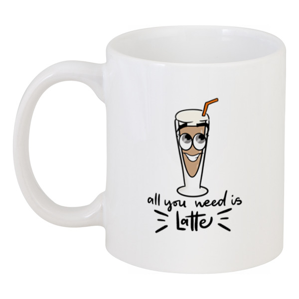 фото Кружка printio all you need is latte
