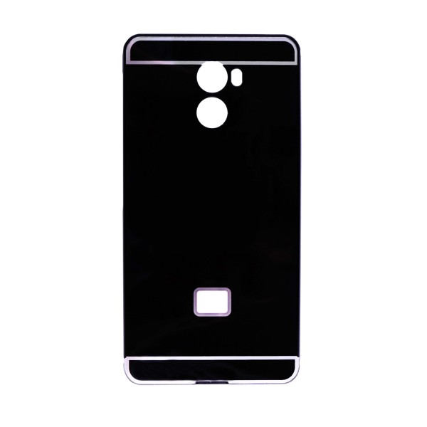 

Металлический бампер с акриловой вставкой для Xiaomi Redmi 4 (Черный)