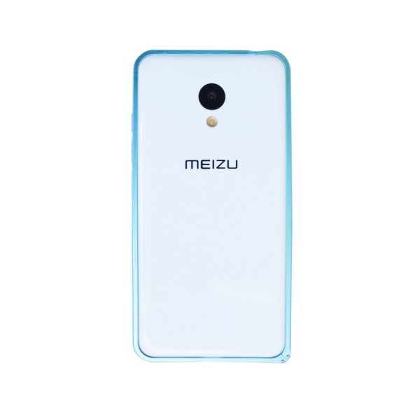 

Металлический округлый бампер на пряжке для Meizu M3 / M3 mini / M3s (Синий)