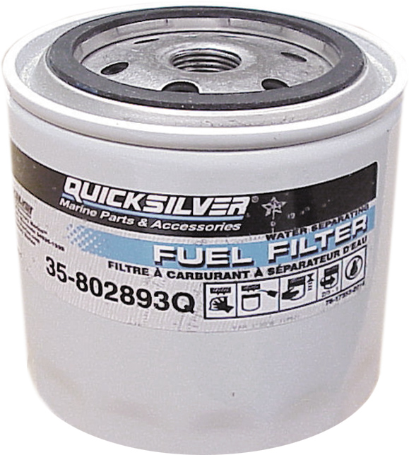 Топливный фильтр для лодочных моторов Quicksilver водоотделительный 802893Q01