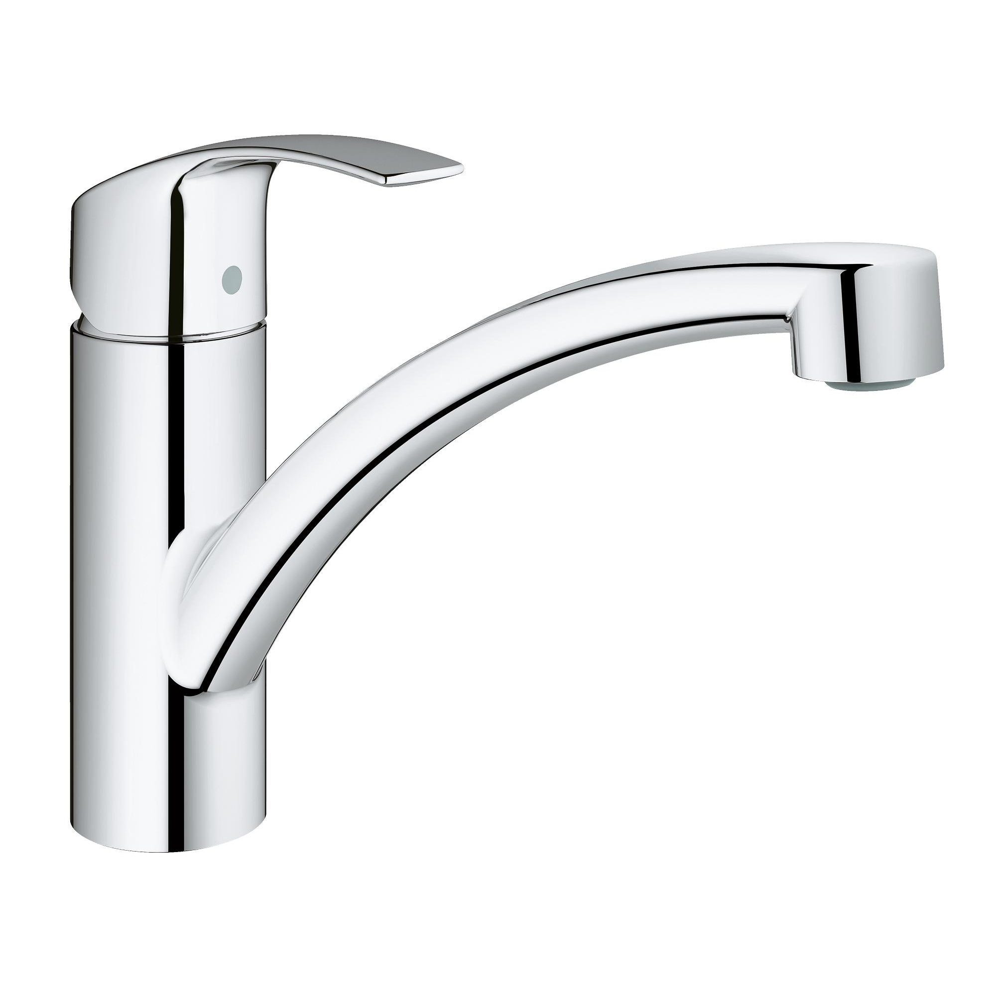 фото Смеситель для кухонной мойки grohe eurosmart new 3328120e хром